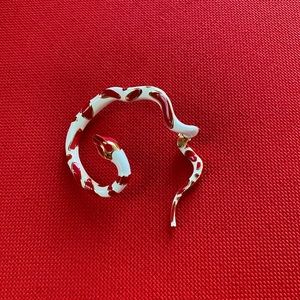 😍 Roberto Cavalli Red & White snake Earning 😍